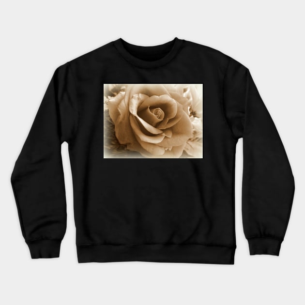 Vignette Rose Crewneck Sweatshirt by MAMMAJAMMA